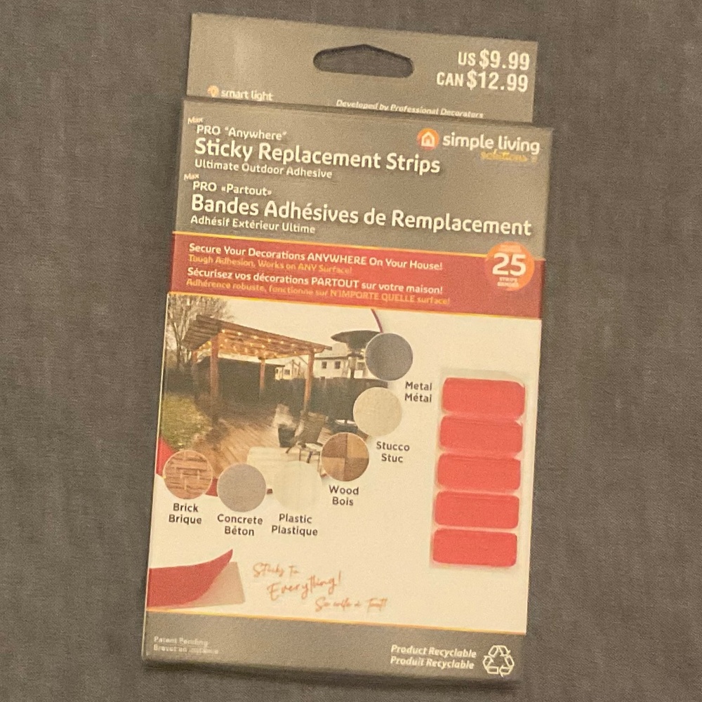 NIB Sticky replacement strips.
